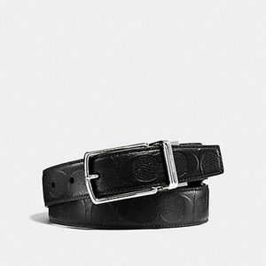 NWT Black Coach Belt - Cut to Size